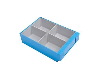 inzetbak,v. Magazijnkast,HxBxD 85x112x154mm,Polystyreen - 2