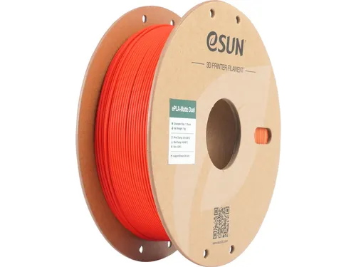 eSUN 3D printer Filament ePLA-Matte Dual 1,75 mm Rood/geel 1kg