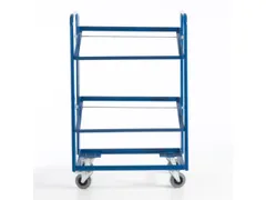 Bijzetwagen Euronorm Bakken 825x610mm 200kg 3 Etages Open Frame