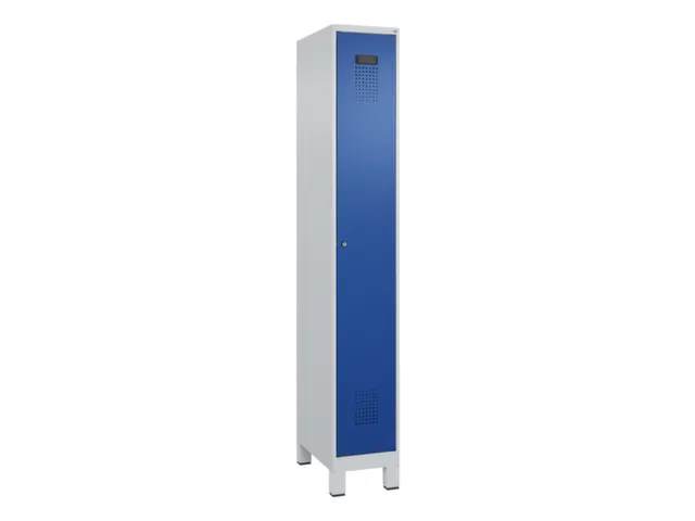 armoire vestiaire noir et blanc,HxlxP 1950x300x500mm,1compart.