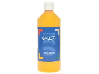 Plakkaatverf Gallery 500ml Donkergeel - 1