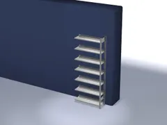 dossierstelling,aanbouwveld,HxBxD 2350x1010x335mm,vaklast 60kg