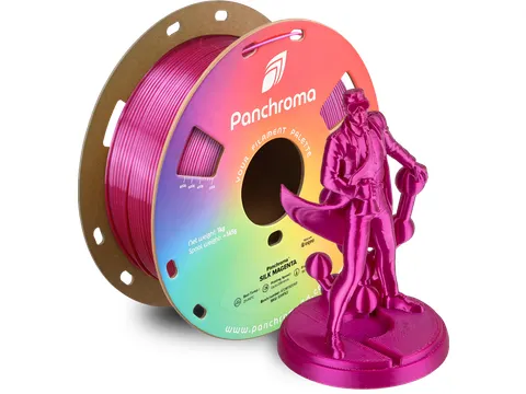 Polymaker 3D printer Filament Panchroma PLA Silk 1,75mm magenta 1kg