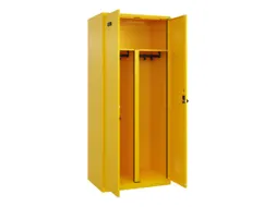 PBM-locker,HxBxD 1850x800x500mm,2vak,vak B 400mm,draaigrendel