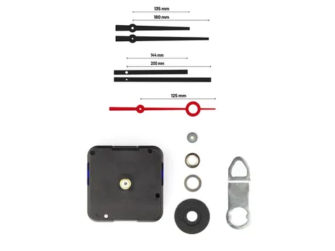 Klokwijzers Nextime set 4XL met stil uurwerk