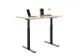 Elektrisch ihv bureau,HxBxD 700-1200x1200x800mm,blad esdoorn