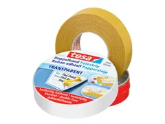 Dubbelzijdige plakband Tesa 15mmx10m in bewaarblik