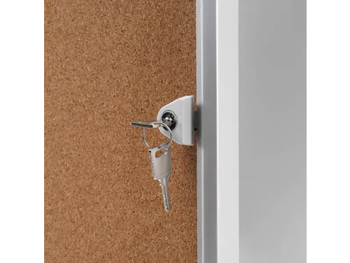 Vitrinekast Prikbord Kurk Economy 9xA4