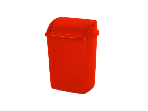 Afvalbak Swing 50 Liter Rood