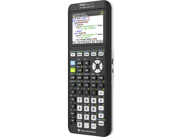 Graphique calculatrice 84PLCETPYT Python Edition