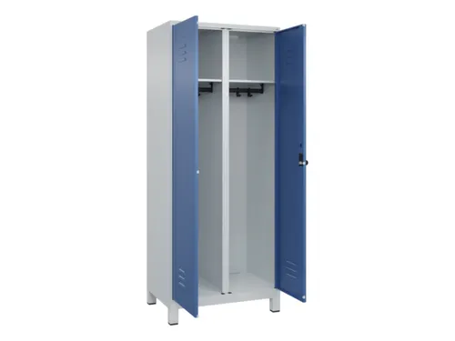 locker voor scheiding van kleding,HxBxD 1950x800x500mm,2vak