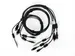 Vertiv Avocent CBL0108, 1,8 m, USB, USB, DisplayPort, USB, 2-DP, 2-USB