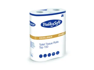 Toiletpapier BulkySoft Excellence 4-Laags Wit 6x150 vel 66400 - 2