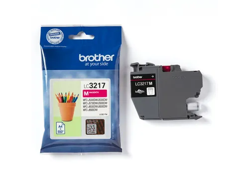 Inktcartridge Brother LC-3217M rood