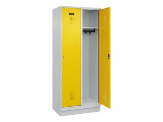 locker,HxBxD 1950x800x500mm,2vak,vak B 400mm,cil.-slot,sokkel - 2