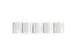 Bobine pour tickets de caisse et carte bancaire 57x60mm - 44m - 1 pli