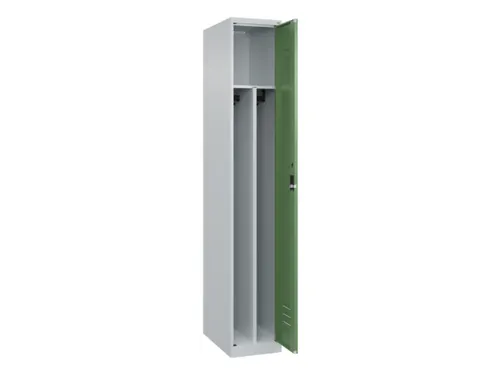 locker voor scheiding van kleding,HxBxD 1850x300x500mm,1vak