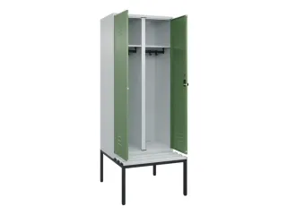 locker voor scheiding van kleding,HxBxD 2120x800x815mm,2vak - 2