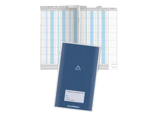 Aanwezigheidsregister Aurora 155x260mm Nederlandstalig 56 pagina's - 1