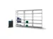 rayonnage modulaire,rayonnage départ,HxlxP 2500x1360x435mm