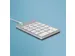 Numeriek Toetsenbord R-Go Numpad Break bedraad Wit