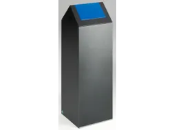 Afvalverzamelaar Zelfblussend 89 Liter 1045X320X320Mm Klemring Blauw