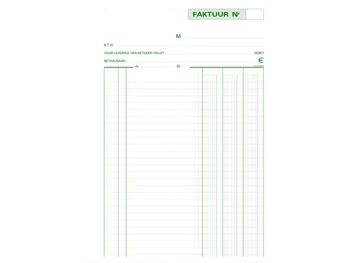 Facturenboek Exacompta Manifold dupli 50vel Nl