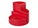 Organisateur MAULroundbox Recycled 6 compartiments rouge
