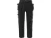 Pantalon de travail Fristads 241 GS25, noir, taille C150, la pièce