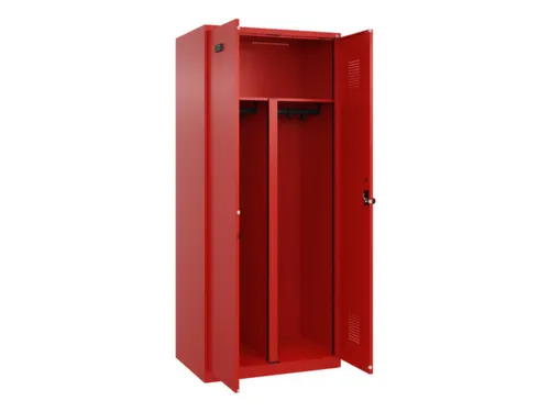 PBM-locker,HxBxD 1850x800x500mm,2vak,vak B 400mm,draaigrendel