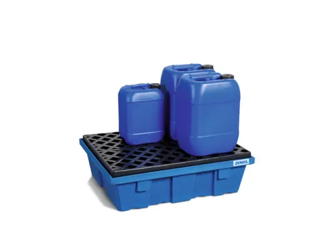 PE-opvangbak,v. 2x60l vat,opvangvol. 60l,HxBxD 325x645x795mm