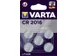Batterij Varta knoopcel CR2016 lithium blister à 5 stuks
