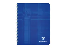 Schrift Clairefontaine A5+ ruit 5x5mm 120 pagina's 90gr assorti
