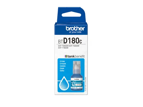 Navulinkt Brother BT-D180C blauw