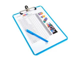 Klemplaat IDERAMA 2 2,5x31,5 cm voor A4 - 9