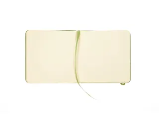Schetsboek Kangaro 12x12cm lime green PU HC 80 vel 140gr roomwit met e - 6
