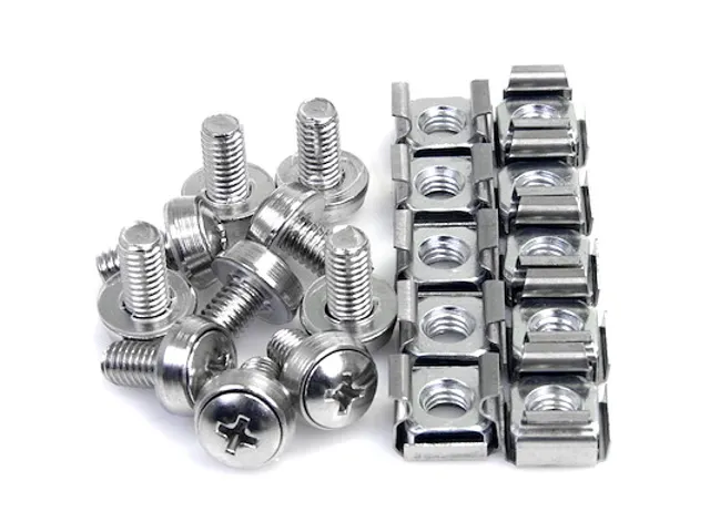 50 Stuks M6 schroeven en kooimoeren voor montage in serverracks