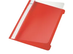 Snelhechter Leitz standaard A5 PVC rood