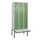 Z-garderobekast,HxBxD 2120x900x815mm,6vak,vak B 300mm,draaigrendel