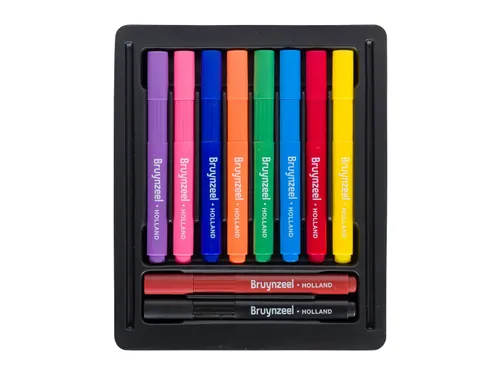 Viltstift Bruynzeel Kids Triple assorti 10 stuks