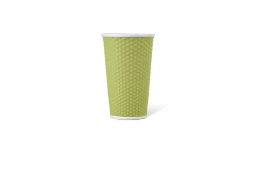 Beker porselein Les Artistes Paris 450ml met siliconen grip Groen