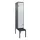 Z-garderobekast,HxBxD 2120x400x815mm,2vak,vak B 400mm,draaigrendel