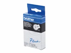 Lettertape Brother Tc-291 9 Mm Wit/Zwart