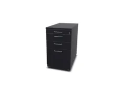 stationair ladeblok 740x430x800mm 2 laden hangmap CC-zwart