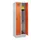 locker,HxBxD 1950x600x500mm,2vak,vak B 300mm,draaigrendel,sokkel