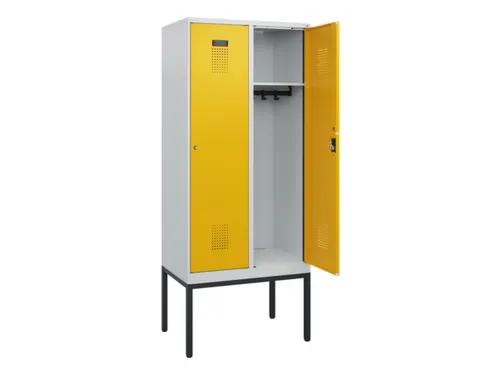 schoollocker,HxBxD 1950x800x500mm,2vak,vak B 400mm,cil.-slot