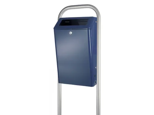 Buitenafvalbak 50 Liter Blauw