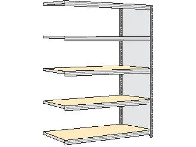 magazijnstelling,aanbouwveld,HxBxD 2000x1695x526mm,vakl. 250kg
