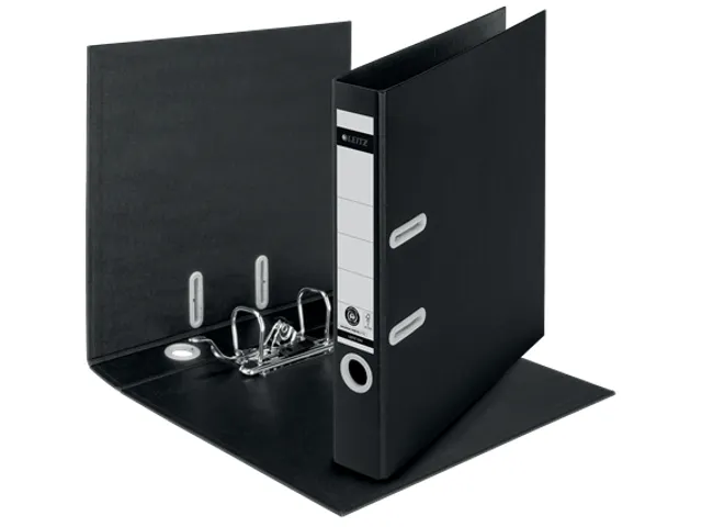 Ordner Leitz 1019 180° Recycle A4 50mm karton zwart