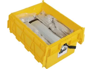 lithium-ion opslagcontainer,55l,HxBxD 300x600x400mm - 3